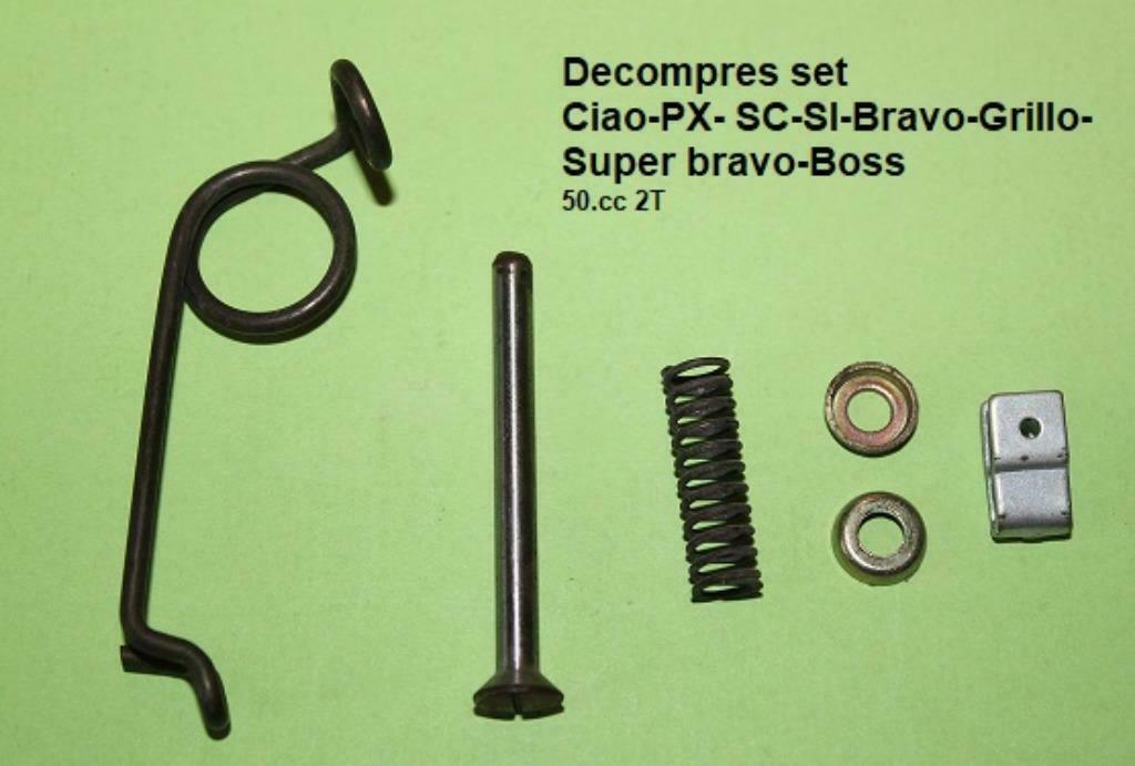 Piaggio  Decompres set cilinder, Verzenden, Nieuw, Cilinder, Piaggio