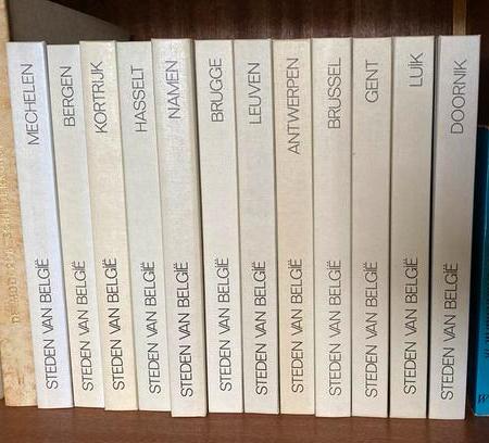 Steden van België, Livres, Encyclopédies, Enlèvement, Comme neuf