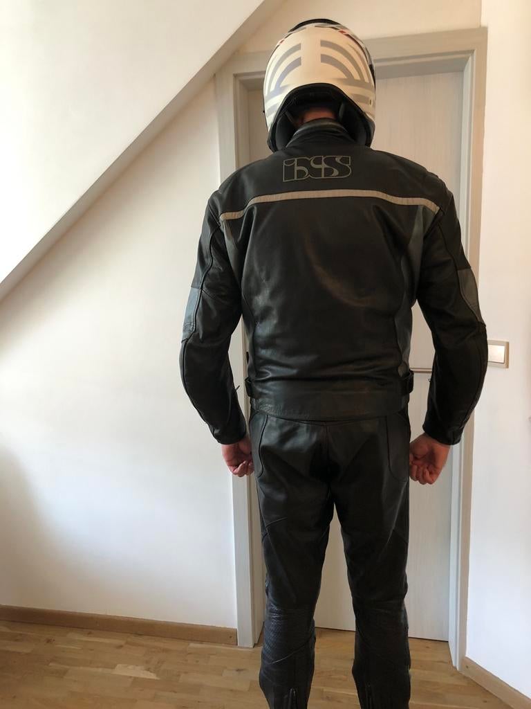 Combi cuir IXS 2 pièces moto, Seconde main, Enlèvement, Combinaison, IXS