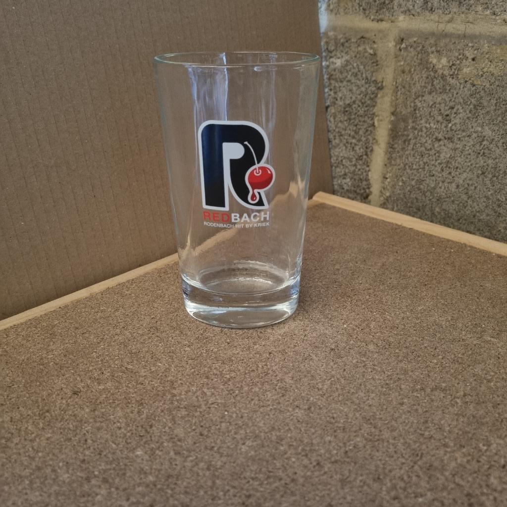 Verre R  Red Bach, Enlèvement ou Envoi, Utilisé, Verre ou Verres, Autres marques