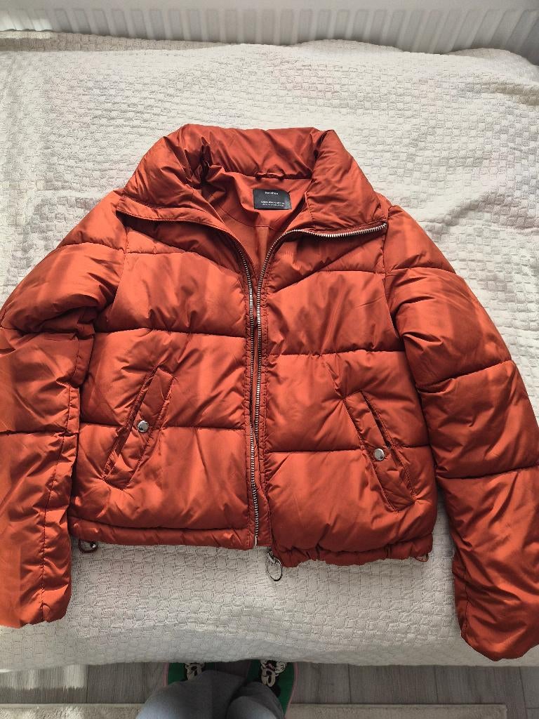 Veste - Bershka, Enlèvement, Taille 34 (XS) ou plus petite, Orange, Comme neuf