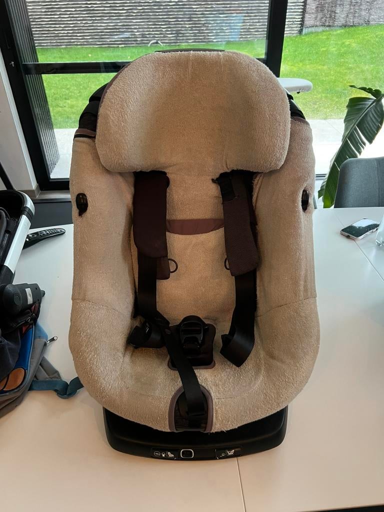 Maxi Cosi Isofix 360 draaistoel met beschermhoes, Ophalen, Verstelbare rugleuning, 9 t/m 18 kg, Isofix