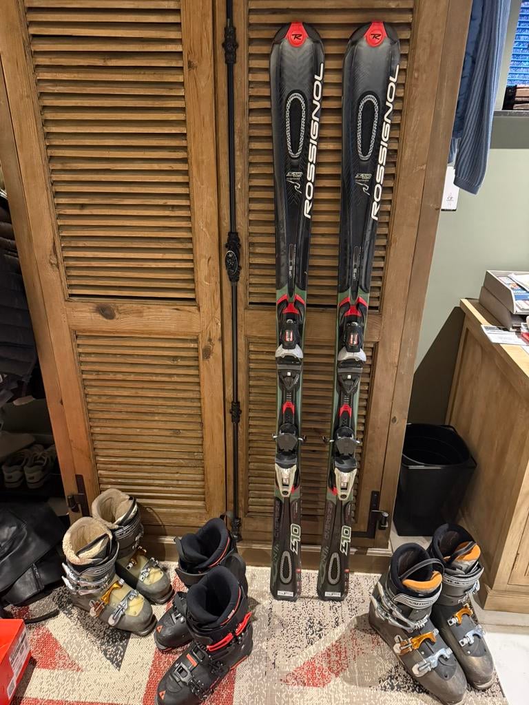 Rossignol ski’s 1.62 cm ski botten salomon 26,5 29 carve, Zo goed als nieuw, Carve, Ski, Salomon