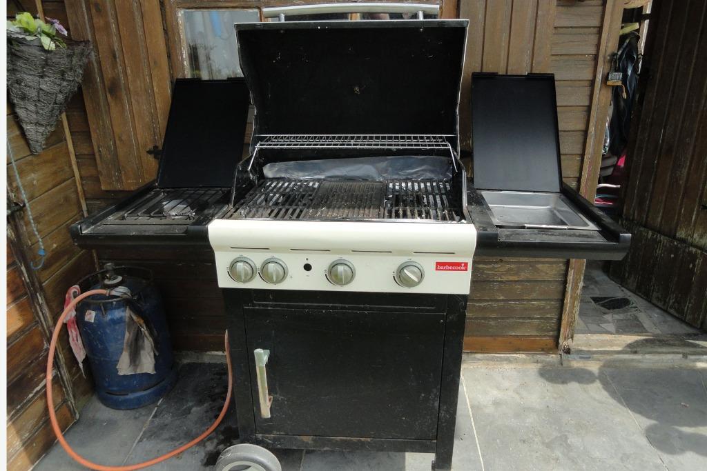 Gas BBQ, Enlèvement, Utilisé, Barbecoock