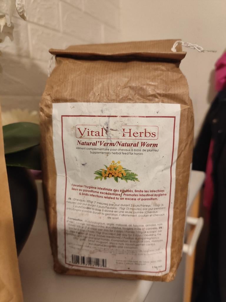 Vital herbs chevaux, Enlèvement ou Envoi