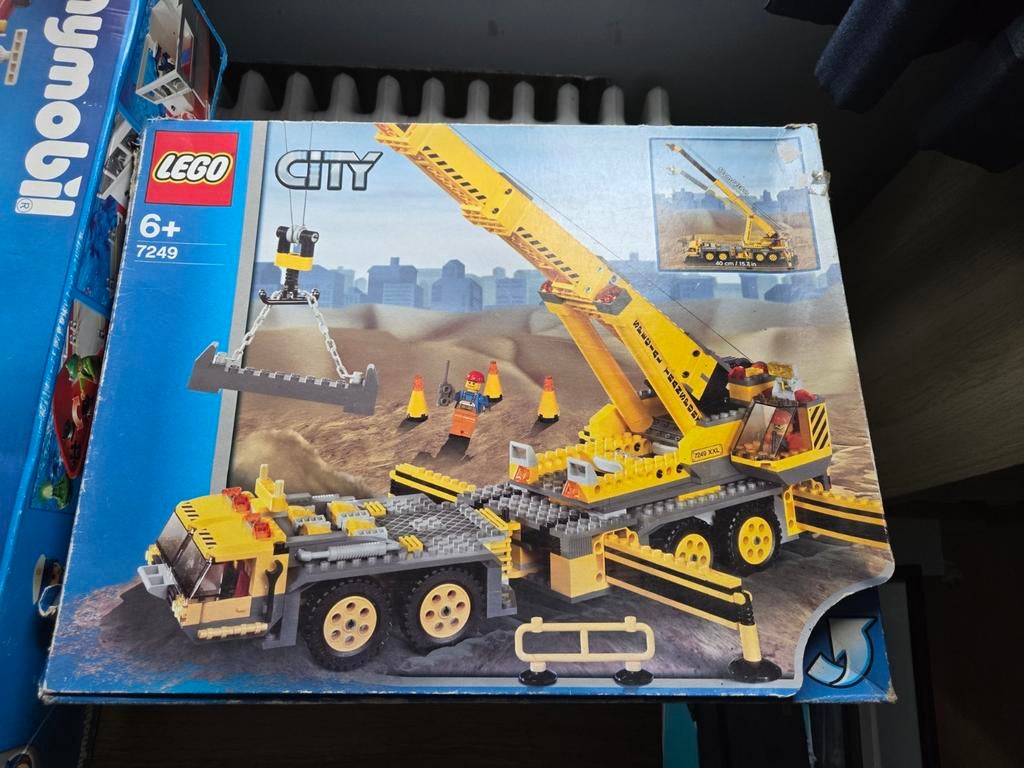 Legos city grue chantier XXL 7249, Enlèvement, Lego