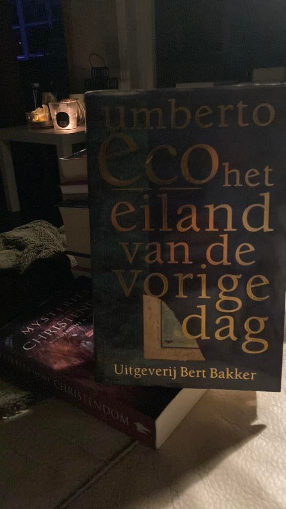 Umberto Eco - Het eiland van de vorige dag, Umberto Eco, Ophalen of Verzenden, Zo goed als nieuw