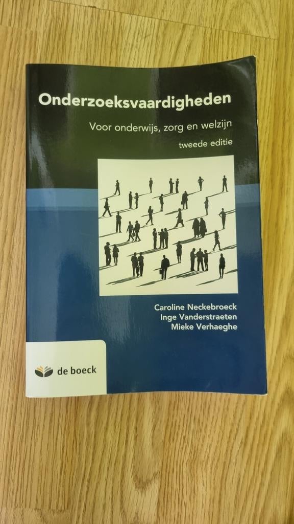 Onderzoeksvaardigheden n.e., Boeken, Studieboeken en Cursussen, Ophalen of Verzenden, Gelezen, Hoger Onderwijs
