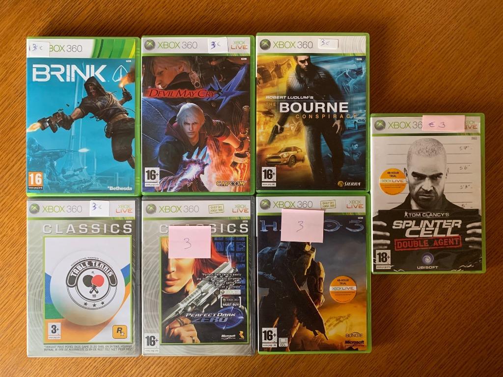 Verschillende Xbox 360 games, Ophalen of Verzenden, Gebruikt