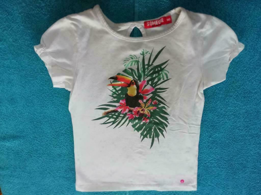 T shirt Someone toucan taille 140, Enlèvement ou Envoi, Chemise ou À manches longues, Fille, Someone