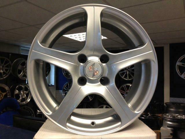 NIEUWE 16 inch 4x108 alu sportvelgenset voor Peugeot Citroen, Auto-onderdelen, Banden en Velgen, Velg(en), Zomerbanden, 16 inch