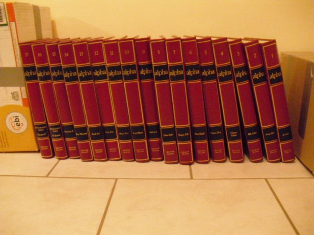 Encyclopédie ALPHA, Livres, Encyclopédies, Série complète, Général, Enlèvement, Utilisé