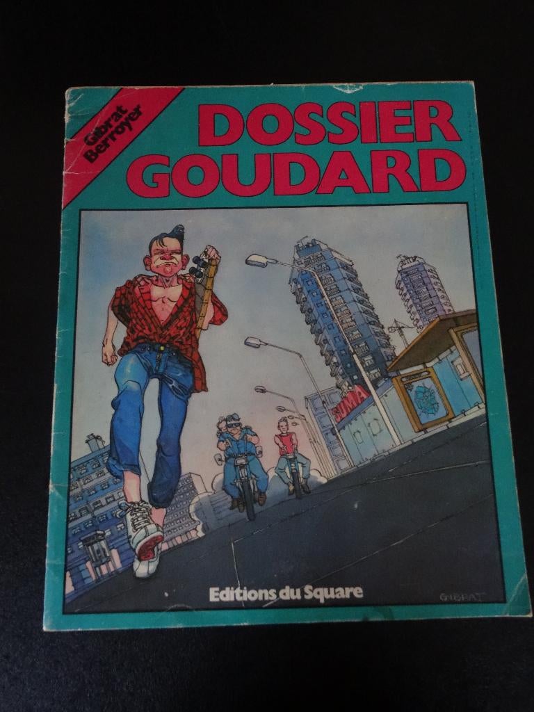 Dossier Goudard - Gibrat 1980, Boeken, Gelezen, Ophalen of Verzenden, Gibrat, Eén stripboek