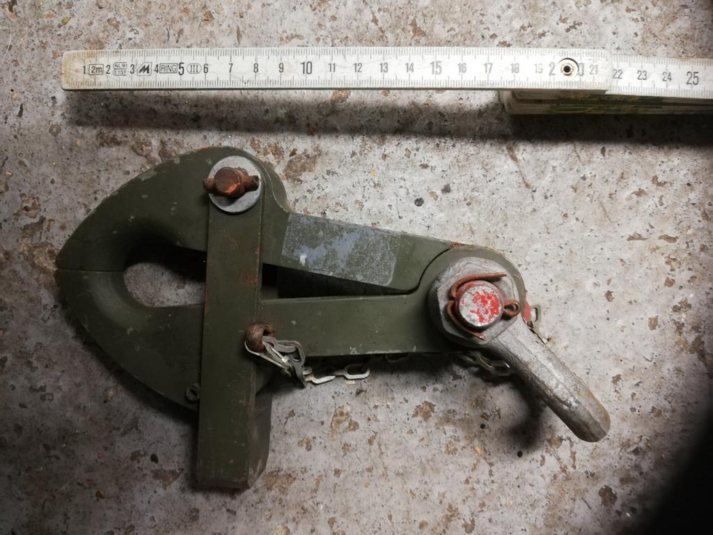 metalen Hijshaak, Ophalen of Verzenden, Zo goed als nieuw
