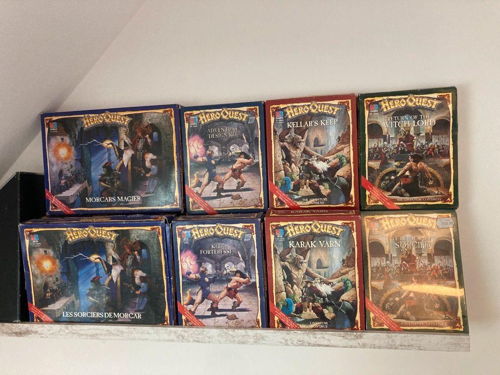 HeroQuest bordspellen, Hobby en Vrije tijd, Ophalen of Verzenden, Gebruikt