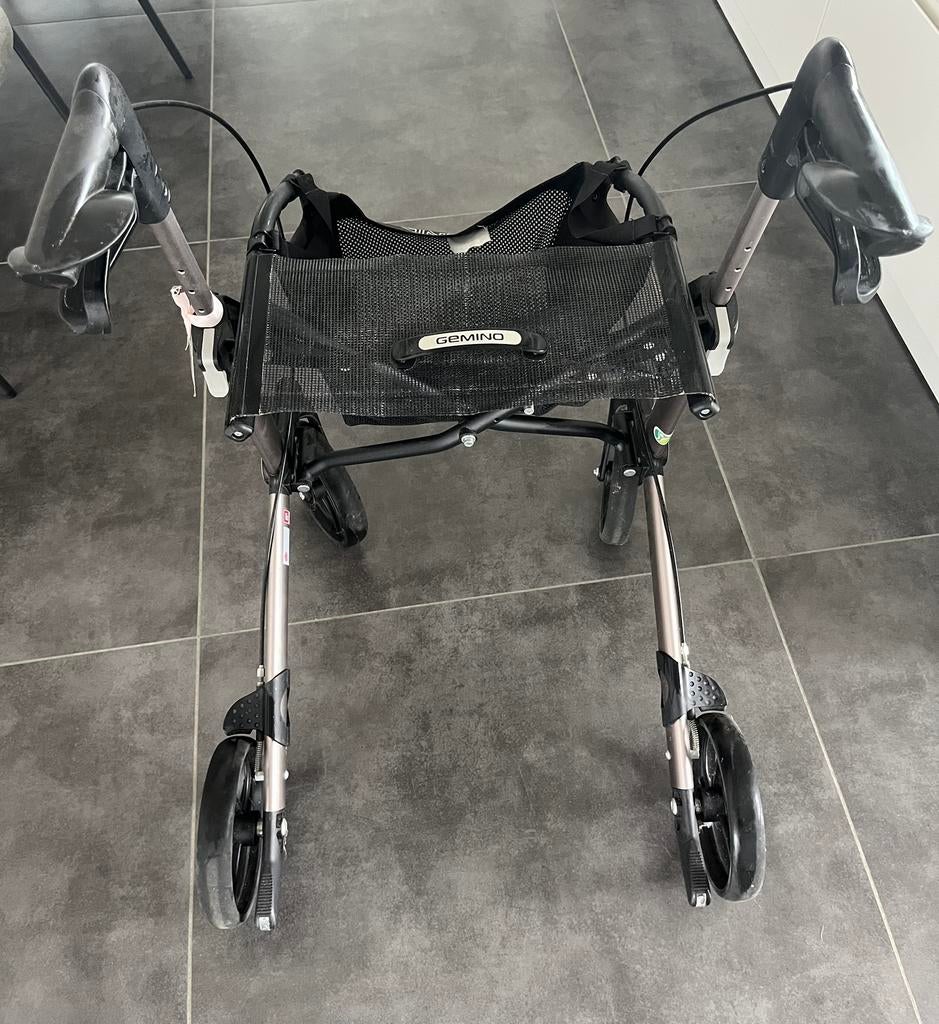 Rollator gemino, Enlèvement, Utilisé