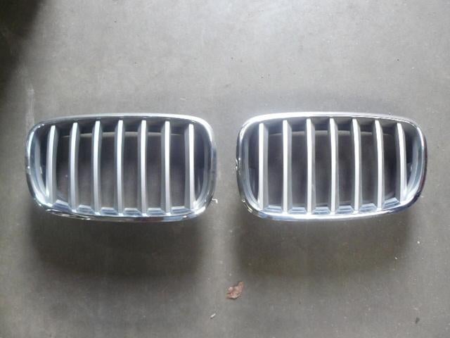 Bmw X5 E70 - E70 Lci M pakket Motorkapgrillen / nieren, Gebruikt, Links, Ophalen of Verzenden, BMW