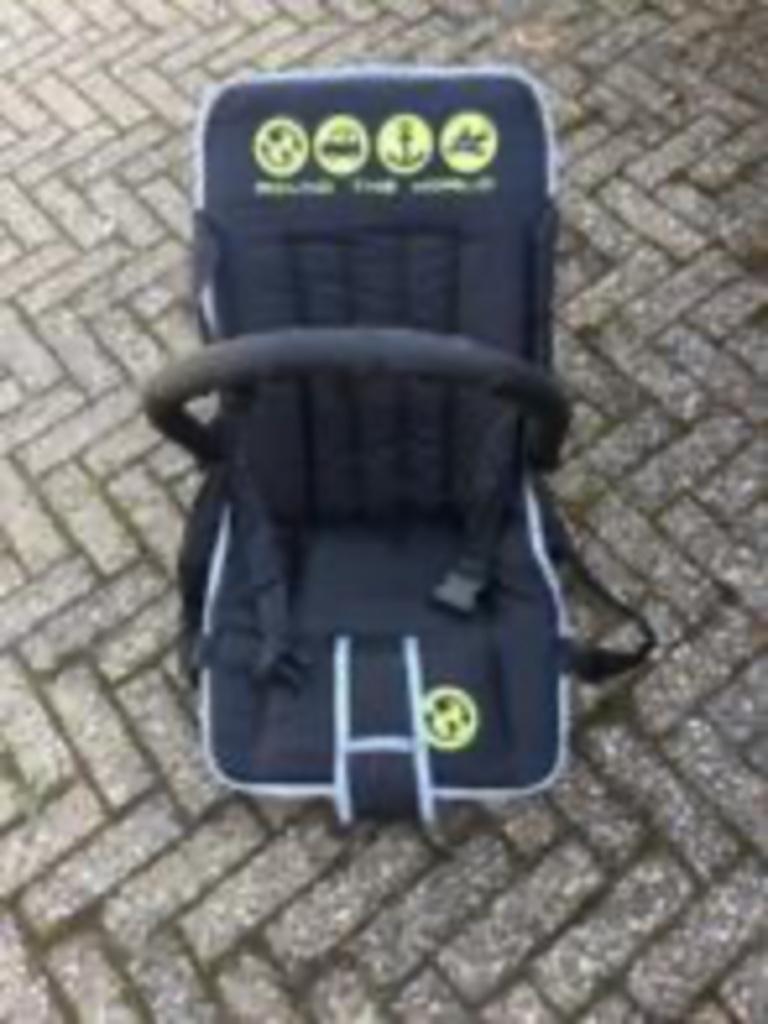 Wipstoel grijs zwart, Autres marques, Comme neuf, Enlèvement, Avec ceinture(s)