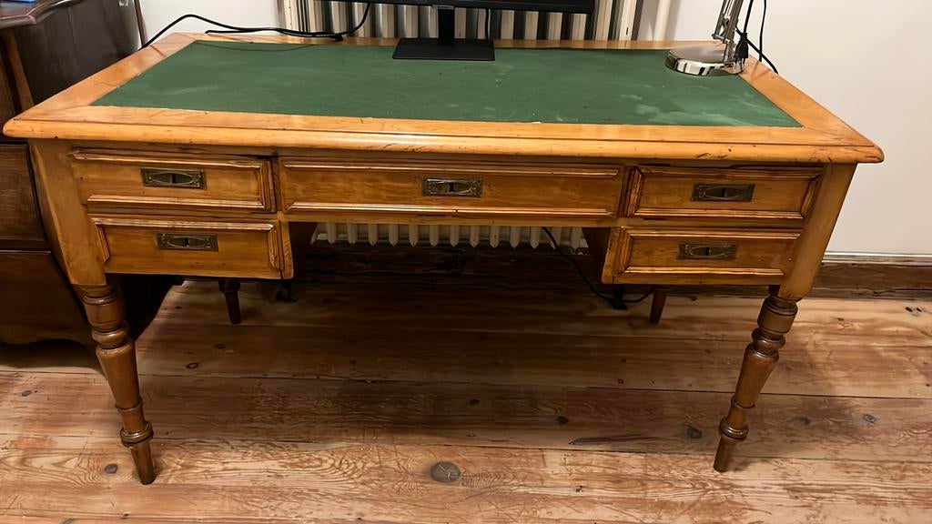 Antiek houten bureau, Antiek en Kunst, Ophalen