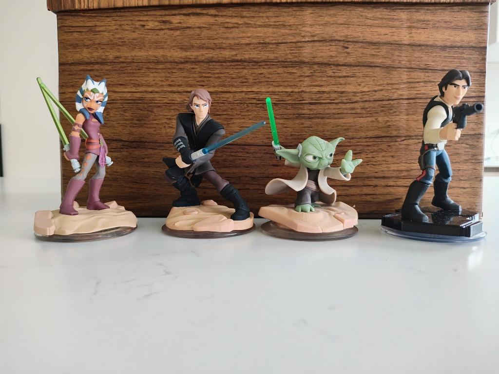 Disney Infinity Star Wars figuren, Ophalen of Verzenden, Gebruikt, Beeldje of Figuurtje