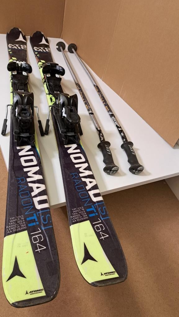 Skis Atomic Nomad 165, Enlèvement ou Envoi, Ski, Atomic
