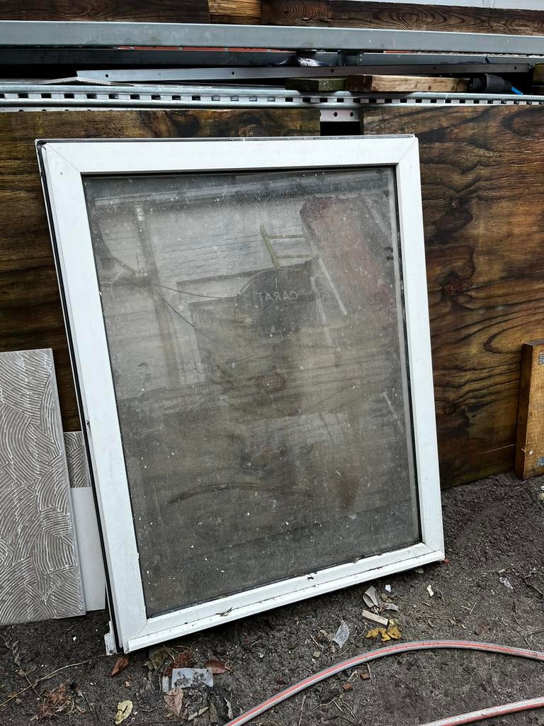 Raam - enkel glas, Ophalen, Gebruikt