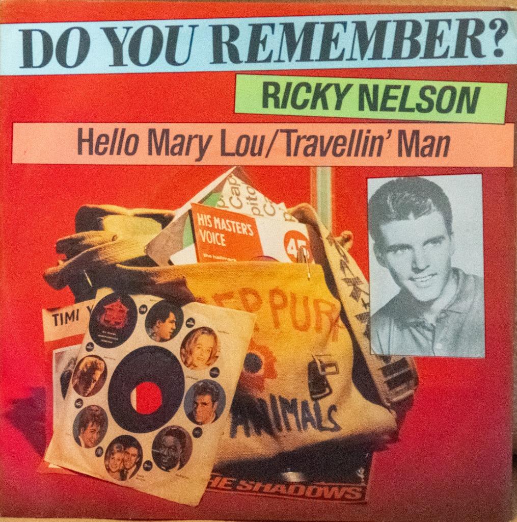 single vinyle Ricky Nelson - Hello Mary Lou, Enlèvement ou Envoi, Comme neuf, Pop