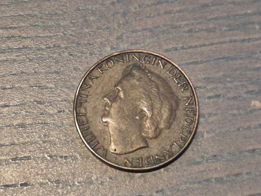 Munt Nederland Wilhelmina 1948 1 cent, Ophalen of Verzenden, 1 cent
