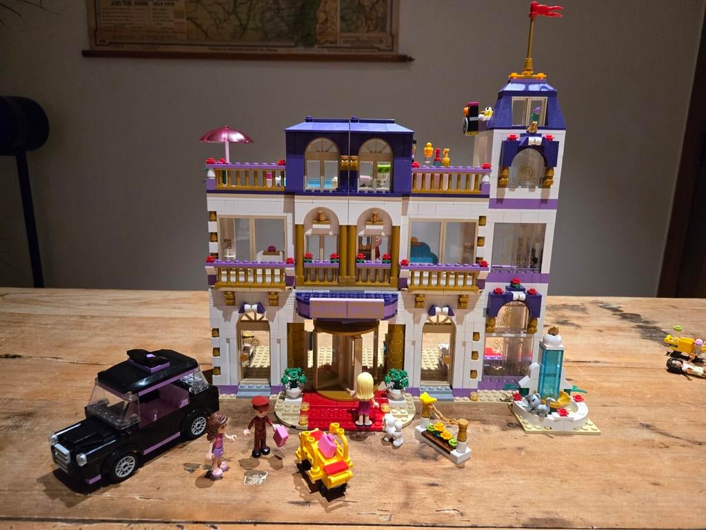 Lego friends 41101 hotel, Enlèvement, Utilisé, Ensemble complet, Lego