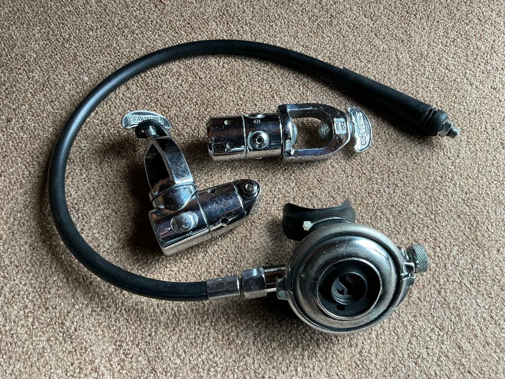 Scubapro MK 5 eerste trap X2 plus 2 ademautomaten, Watersport en Boten, Duiken, Ophalen of Verzenden, Gebruikt, Overige typen