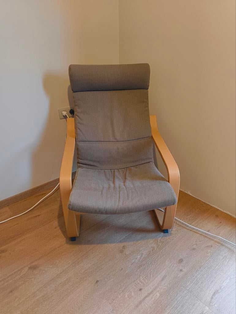 Schommelstoel ikea poang, Huis en Inrichting, Ophalen, Gebruikt, Stof, Eén