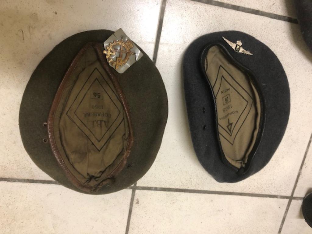 2 x baretten, Verzamelen, Ophalen, Landmacht, Helm of Baret