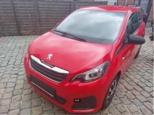 Peugeot 108/ 2016/ slechts 81000km/ 1.0 benz / €5500, Auto's, Stof, Zwart, Bedrijf, Handgeschakeld