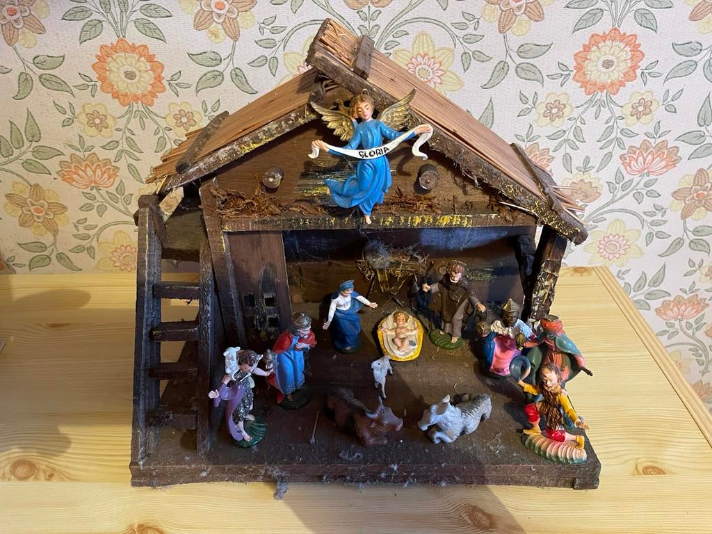 Oude kerststal, Divers, Enlèvement ou Envoi, Comme neuf