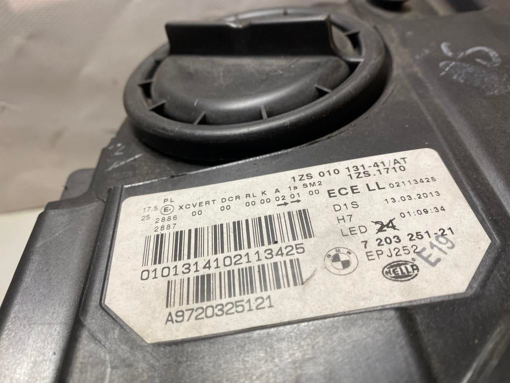 BMW F10 F11 7203251 adaptieve xenonkoplamp, Auto-onderdelen, Verlichting, Ophalen, Gebruikt, BMW