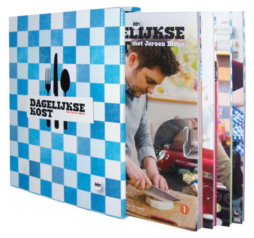 Drie boekjes Dagelijkse Kost - Jeroen Meeus nrs. 1, 2 en 4., Boeken, Verzenden
