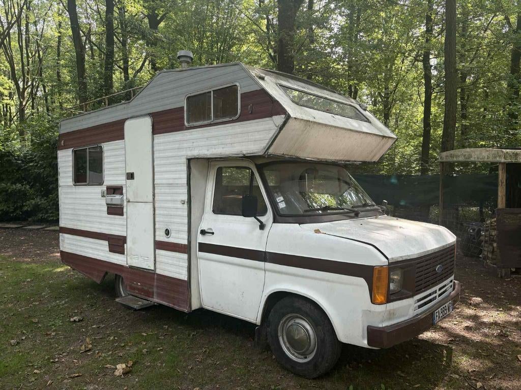 Camping car ford transit MK2, Auto's, Bedrijf, Te koop