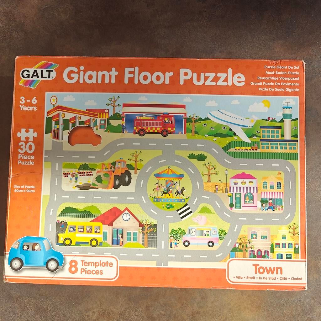 puzzle geant 3-6 ans pour les voitures, Enlèvement, 10 à 50 pièces, Comme neuf, 4 à 6 ans