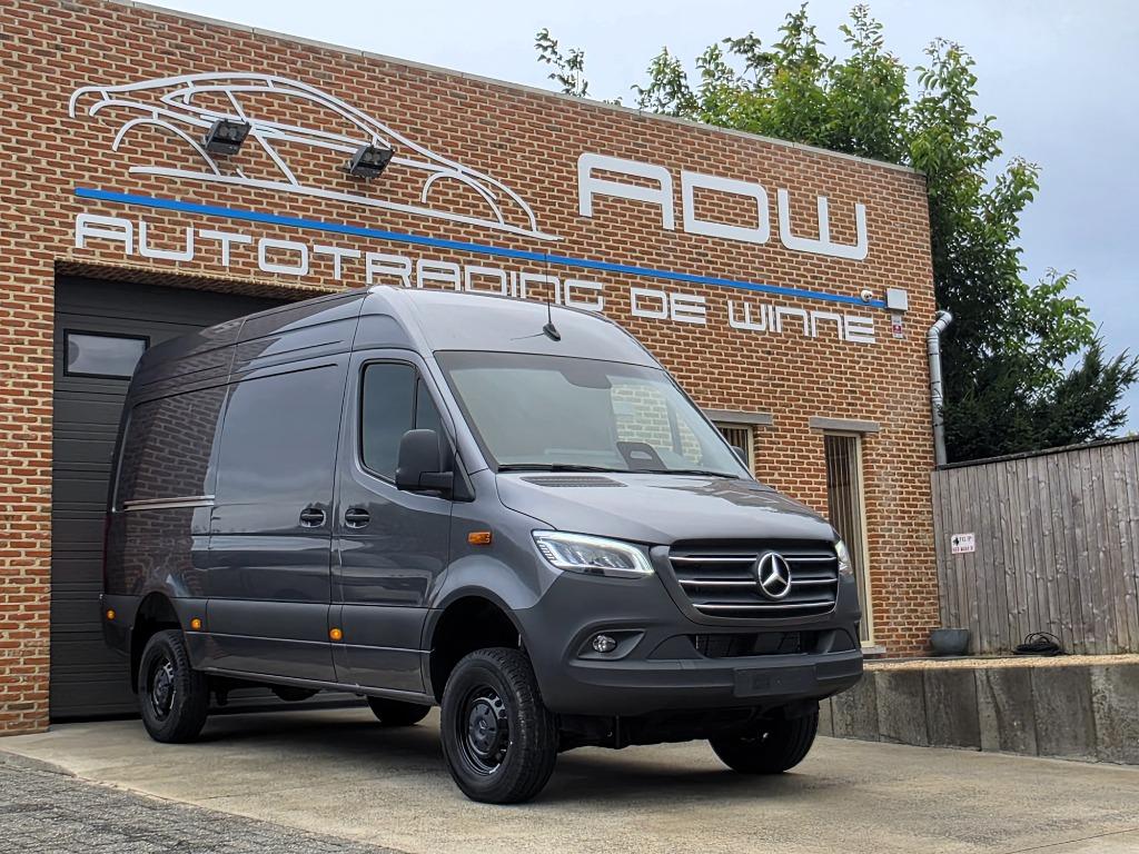 Mercedes Sprinter 319 4x4 - L2H2 - NIEUW - 2025 - 0KM, Autos, Argent ou Gris, Achat, Euro 6, Entreprise