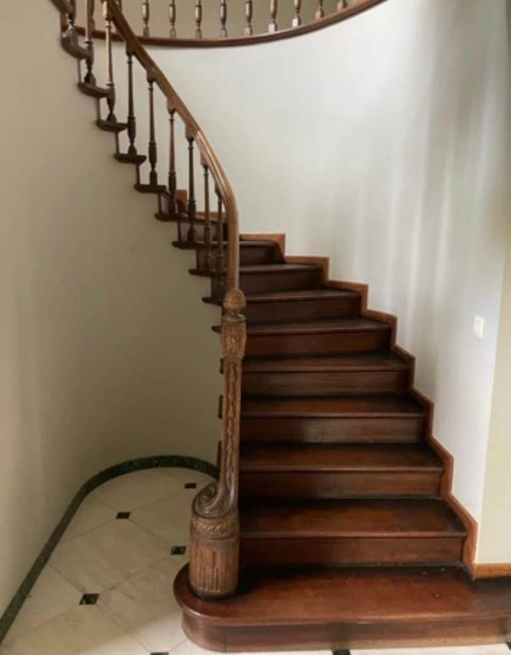 Houten balustrade, Doe-het-zelf en Bouw, Ophalen, Zo goed als nieuw, Trap