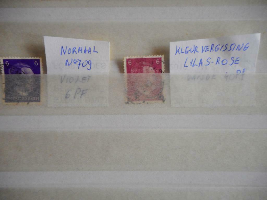 Duitsland nr 709 normaal Violet maar Kleurvergissing Lilas-r, Enlèvement ou Envoi, Empire allemand, Affranchi