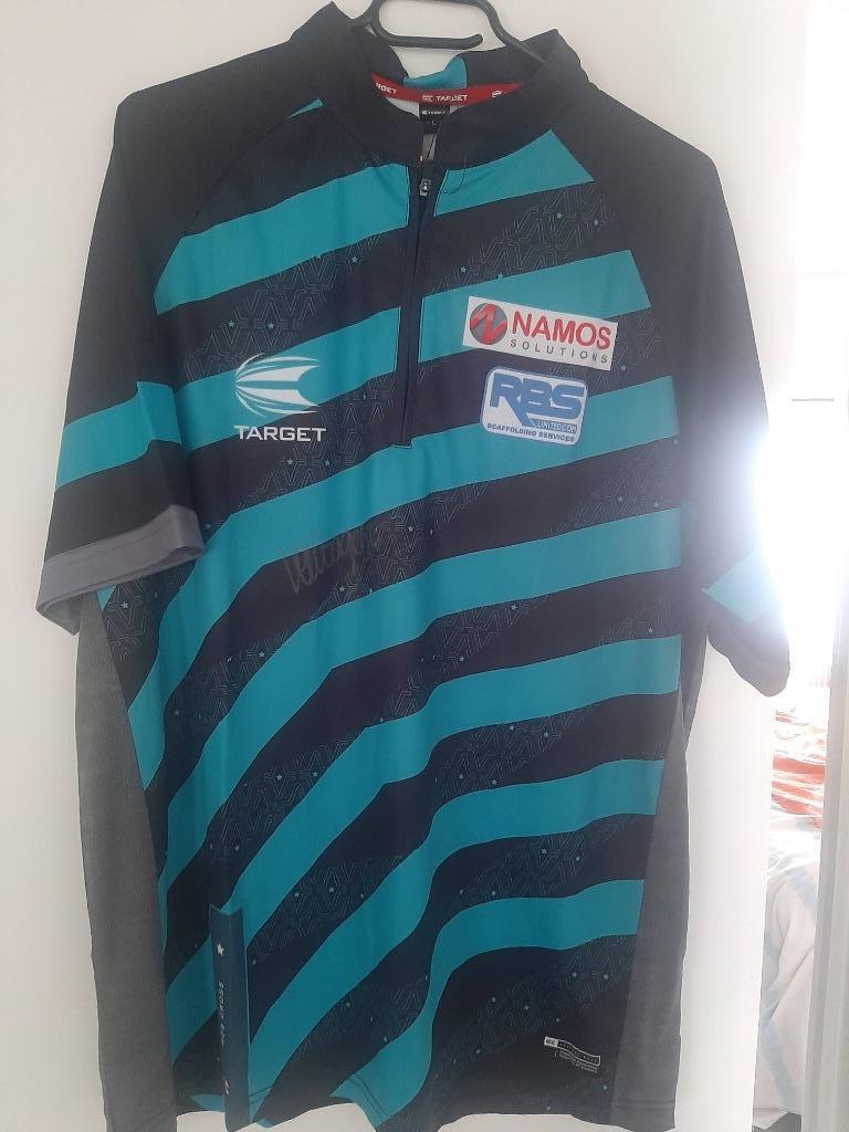 Gesigneerd Darts shirt Rob Cross, Sport en Fitness, Darts, Ophalen of Verzenden, Nieuw, Overige typen