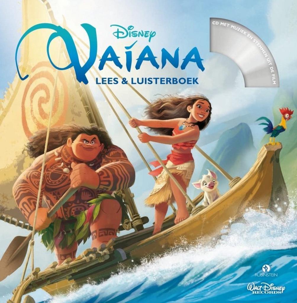 Disney Lees en Luisterboek - Vaiana, Enlèvement ou Envoi, Disney