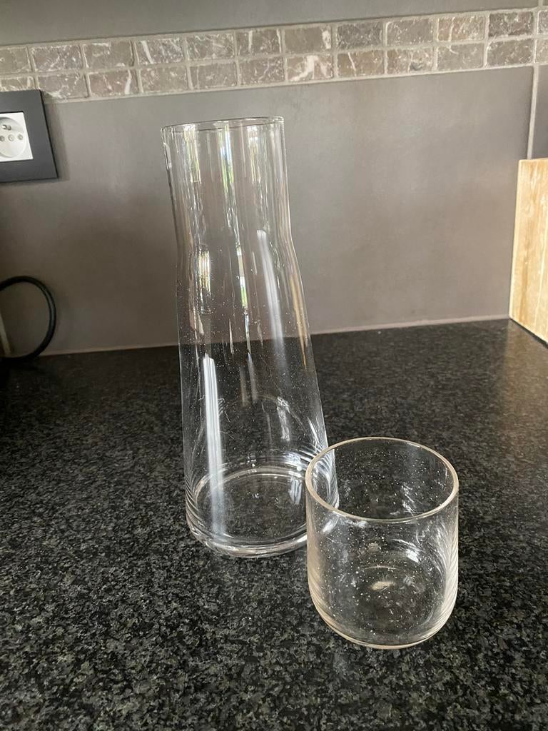 Waterkaraf, Ophalen of Verzenden, Nieuw, Glas, Overige typen