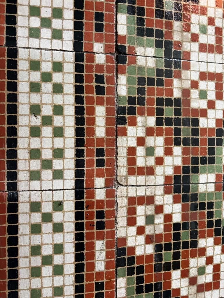 carrelage ancien, Enlèvement