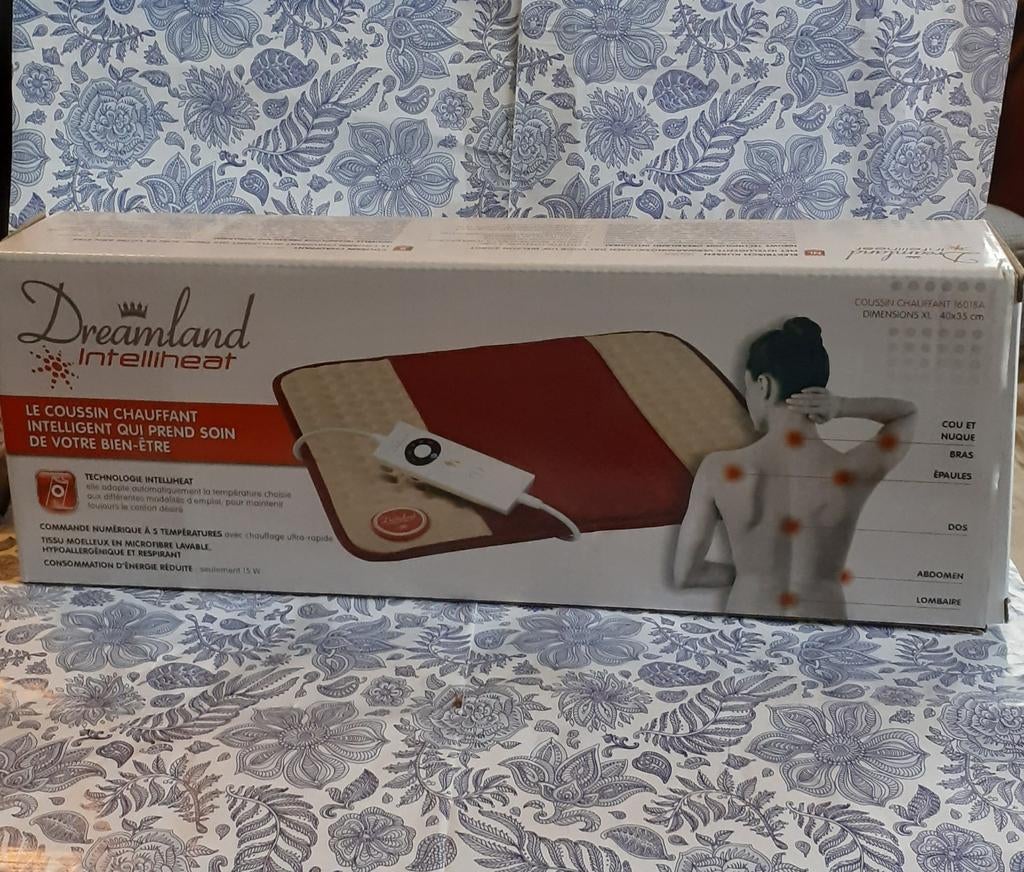 coussin chauffant neuf dreamland intellheat, Electroménager, Équipement de Soins personnels, Neuf, Autres types, Enlèvement ou Envoi