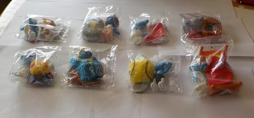 8 x McDonald's Happy Meal Smurfen (volledig) - Nieuwstaat, Ophalen of Verzenden, Nieuw
