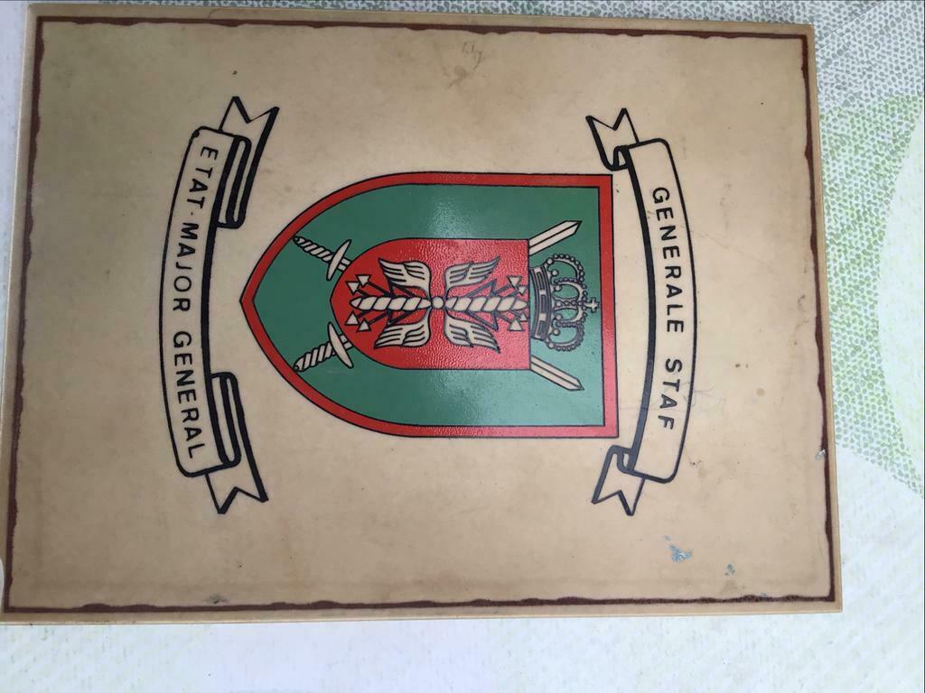 Tegel Etta major generale staf, Ophalen