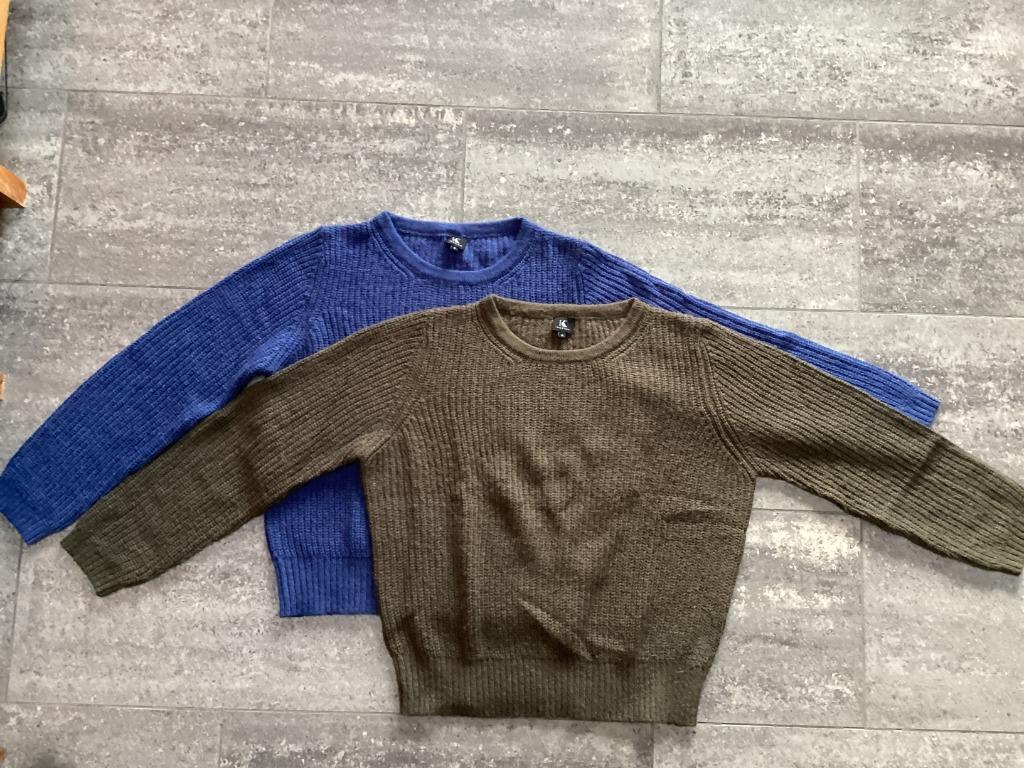 Truien K-design L/XL, K-design, Blauw, Maat 42/44 (L), Nieuw