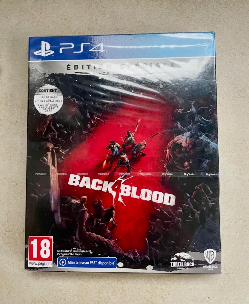 PS4 - back 4 blood, Enlèvement, Neuf